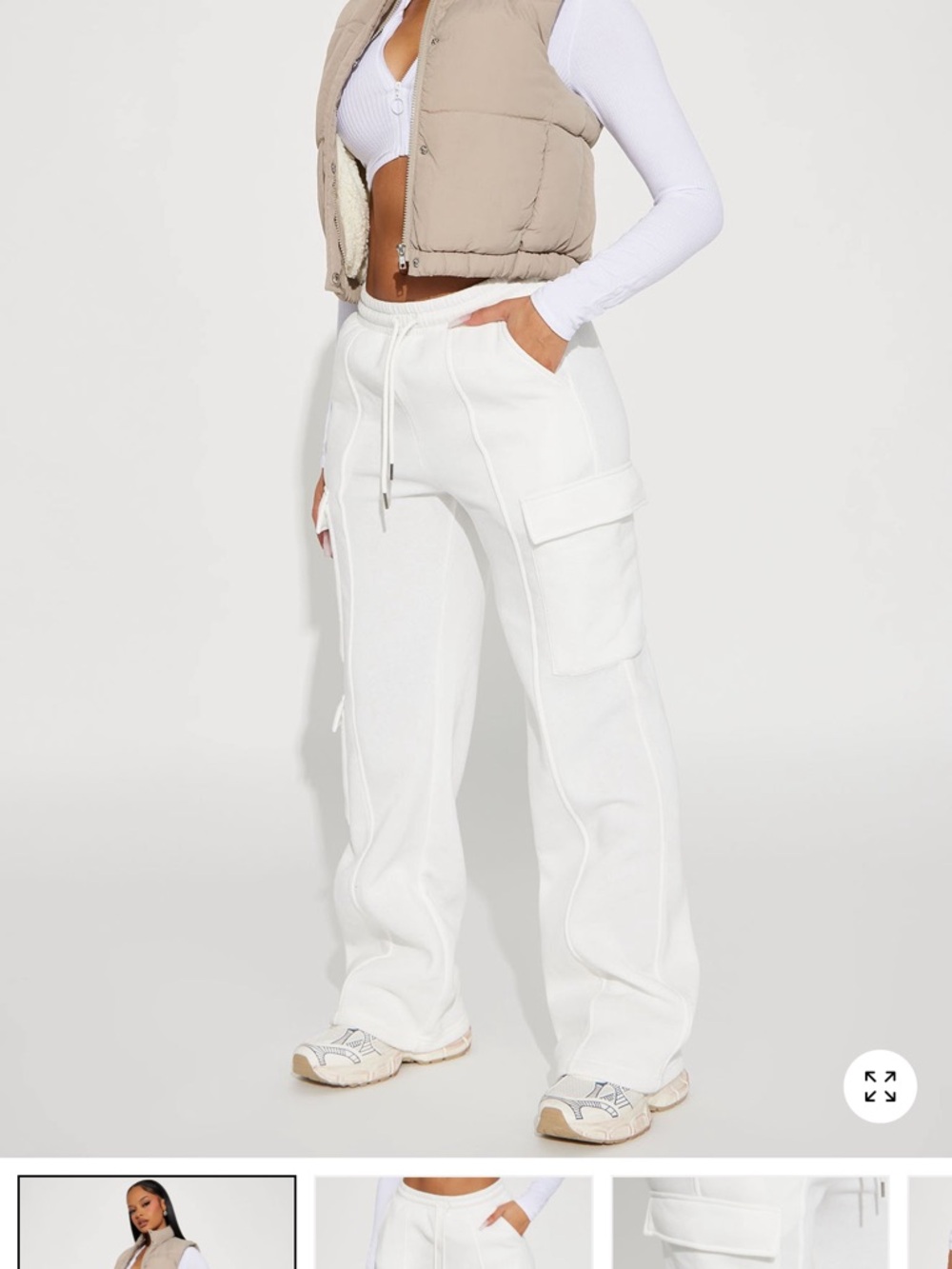 Fashion nova fleece lounge pants